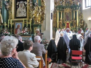 Wspólna Komunia św. po odnowieniu ślubów zakonnych