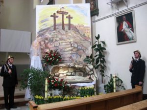 Grób Pański w kościele Marii Magdaleny w Ożarowie